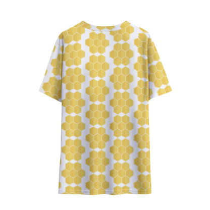 Honeycomb Children's Round Neck T-Shirt