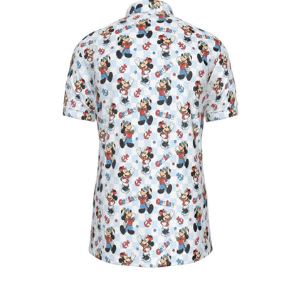 Checkered Cruising MM Men's Stretch Collar Polo Shirt