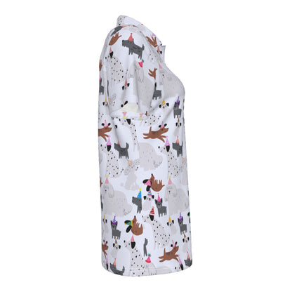 Party Pups Women's Polo Shirt