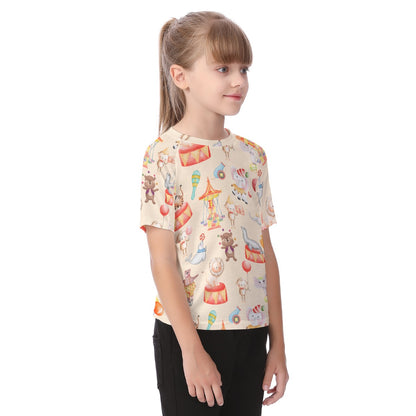 Circus Kid's Raglan Sleeve T-shirt