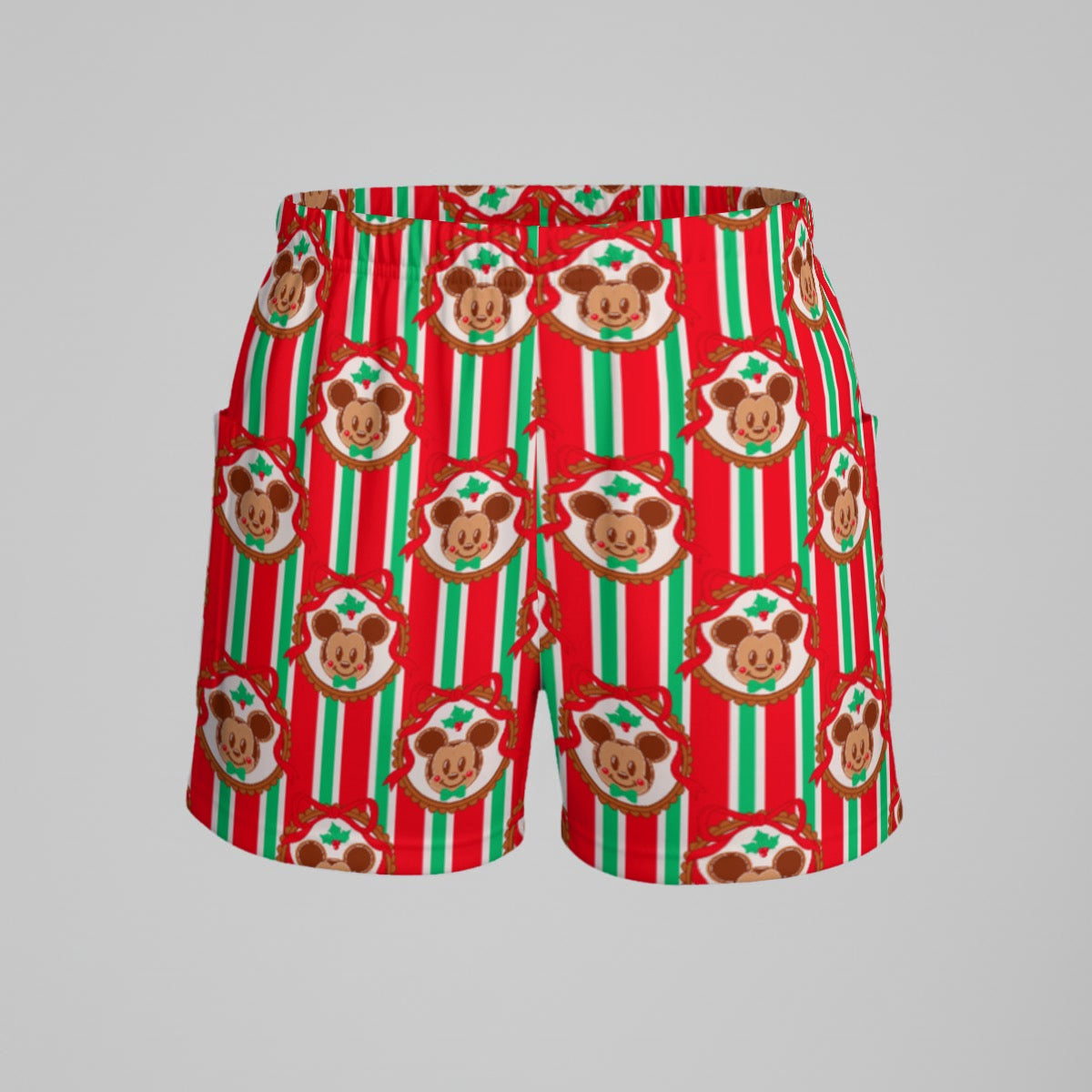 Christmas Cookie MM Stripe Women’s Sports Dress Set