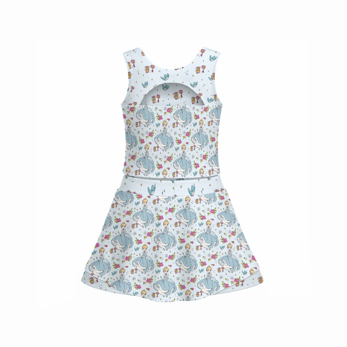 Cindy Women's Sports Tank & Skort Set