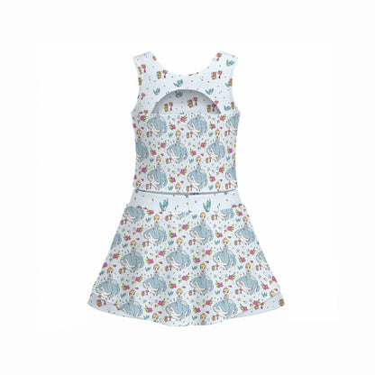 Cindy Women's Sports Tank & Skort Set