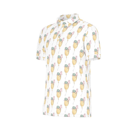 Piglet Men's Stretch Collar Polo Shirt