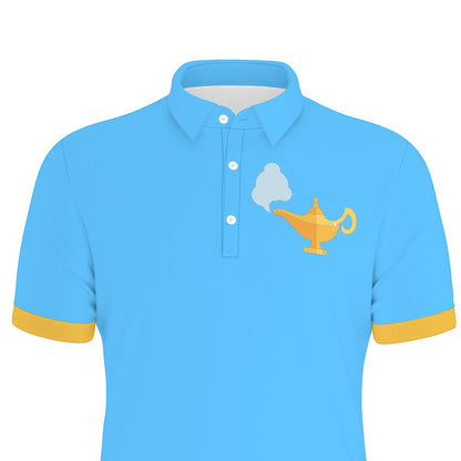 Genie Bounding Men's Stretch Collar Polo Shirt