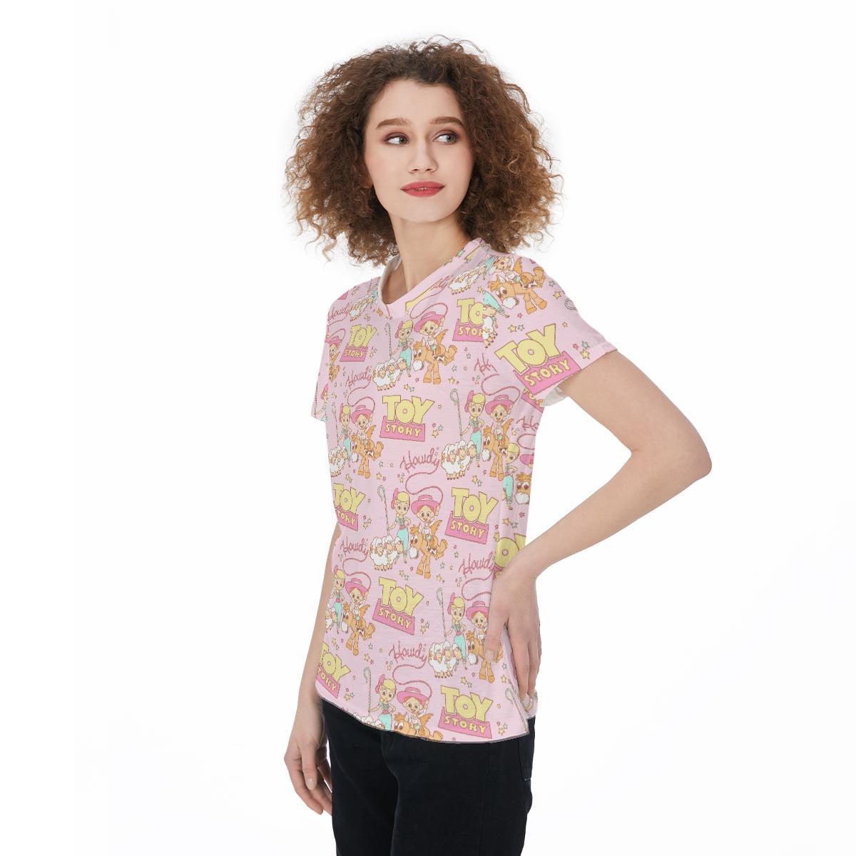 Pink Girl Toys Women‘s t-Shirt