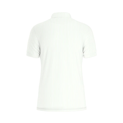 Brighton Stripe Men's Stretch Collar Polo Shirt