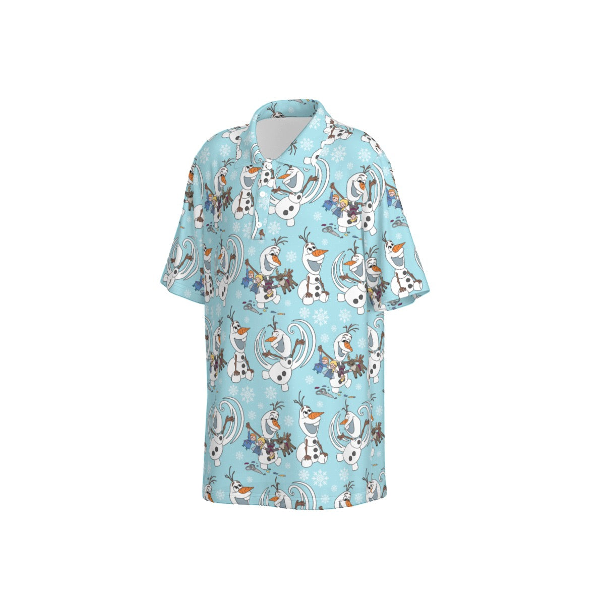 Snowman Making Friends Boys’ Polo Collar Jersey