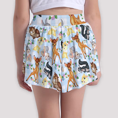 Forest Friends Girls' Sports Culottes