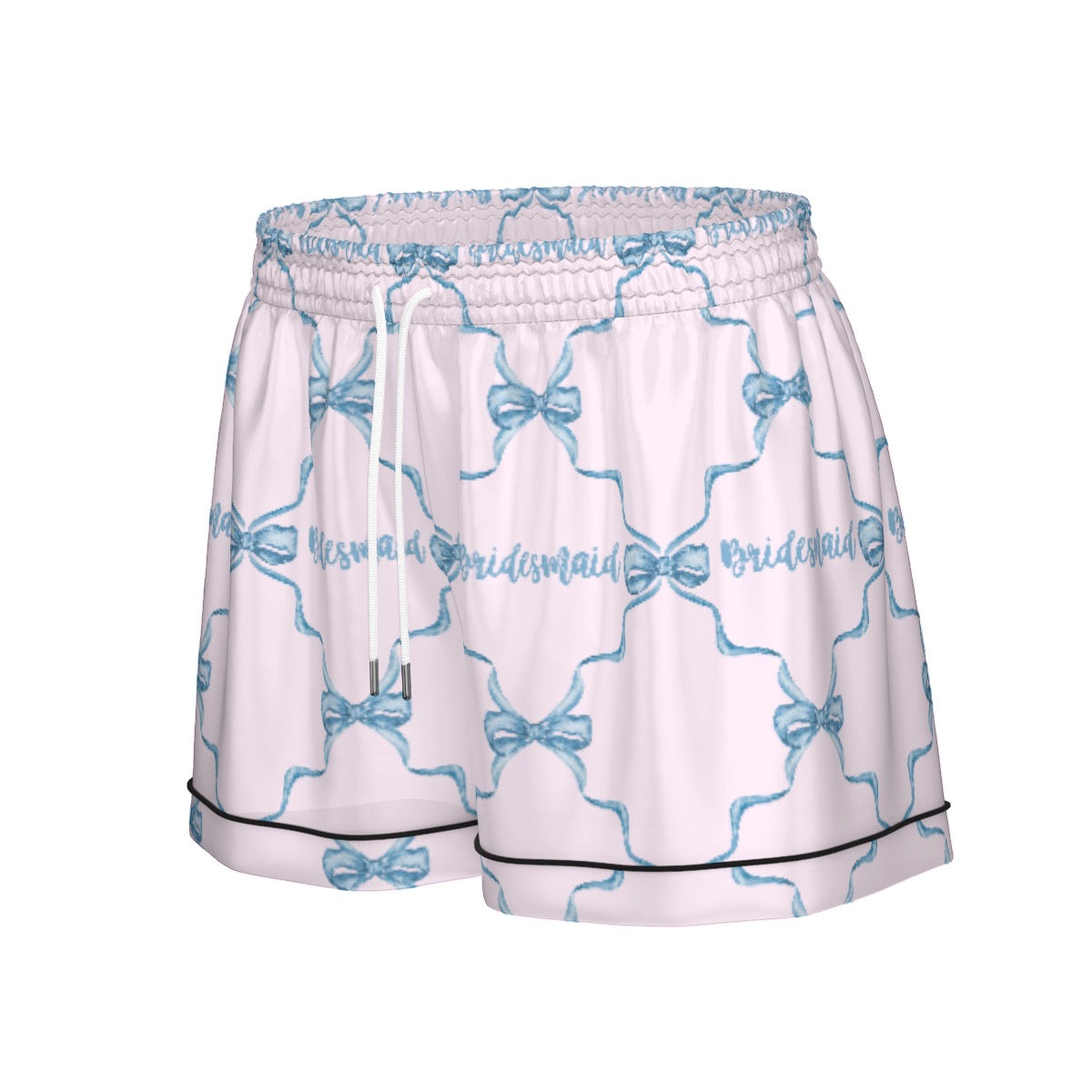Bridesmaid Women's Pajama Set With Short Sleeve