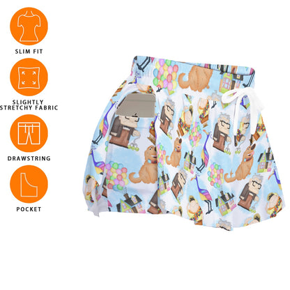 Up Women's Sport Skorts With Pocket