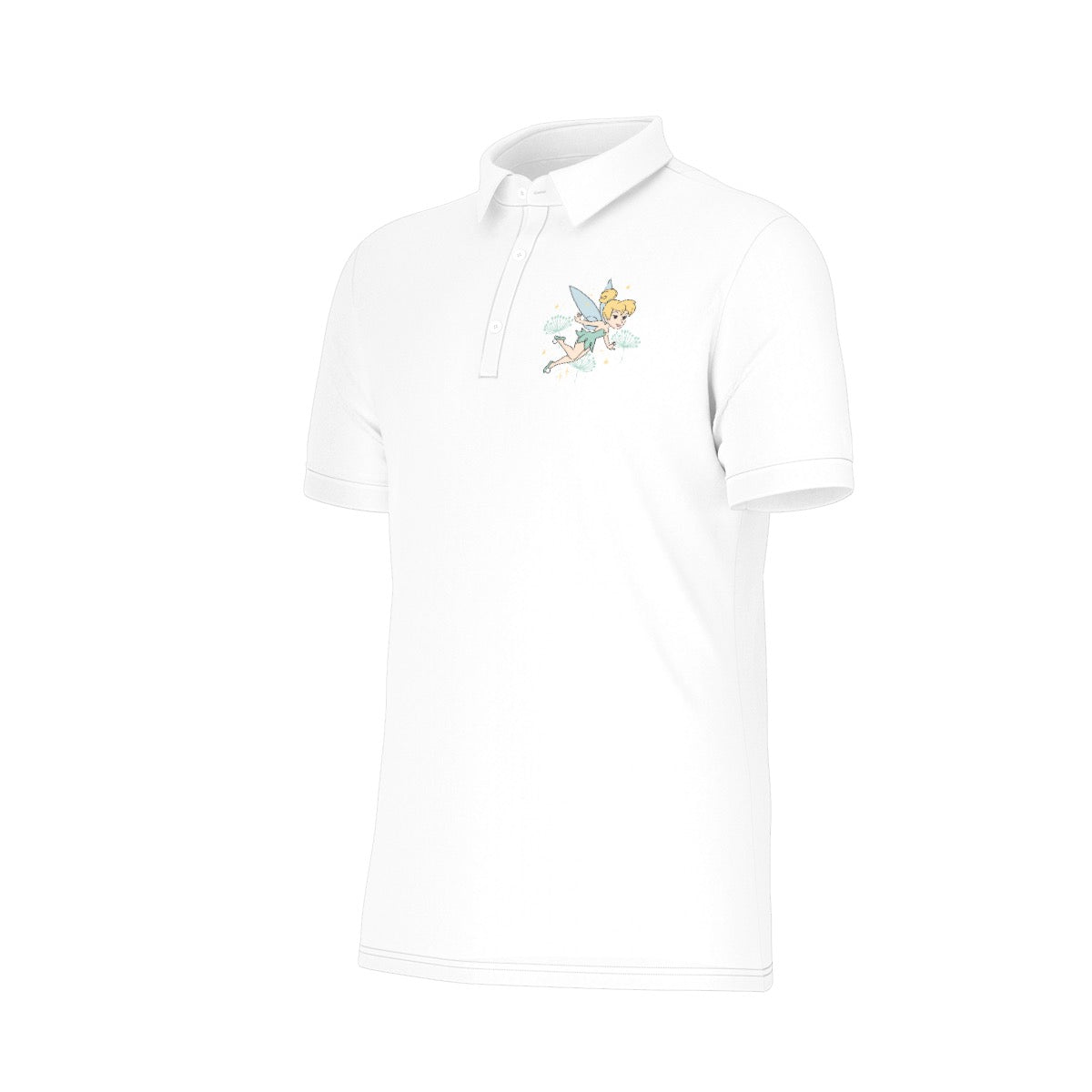 Tink Men's Stretch Collar Polo Shirt