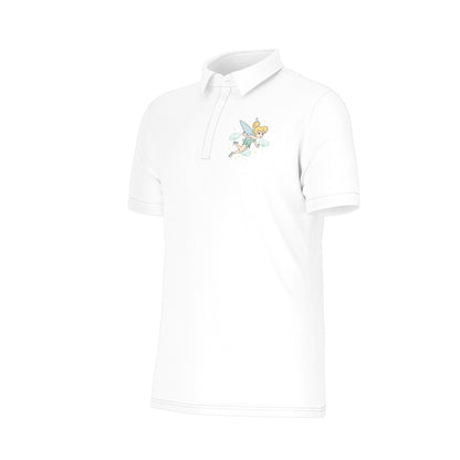 Tink Men's Stretch Collar Polo Shirt