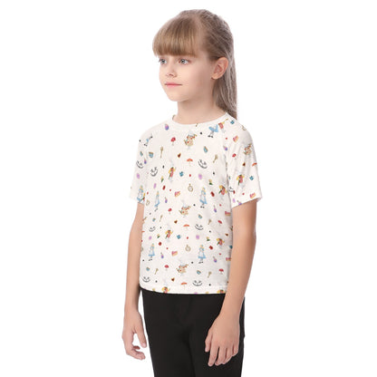 Alice Kid's Raglan Sleeve T-shirt