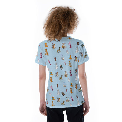Cats V-neck Women's T-shirt