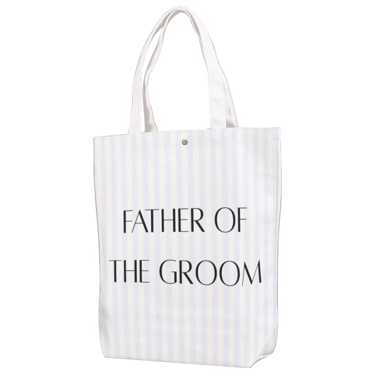 Father of the Groom Canvas Bag With Shoulder Strap