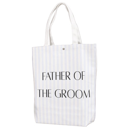 Father of the Groom Canvas Bag With Shoulder Strap