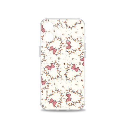 Christmas Lights Minnie iPhone 16 Series Mobile Phone Case