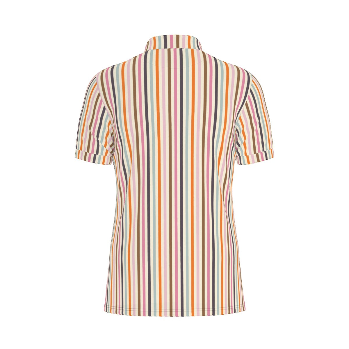 Friendly Ghosts Stripe [Slate] Men's Stretch Collar Polo Shirt