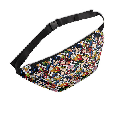 Checkered Friends Fanny Bag
