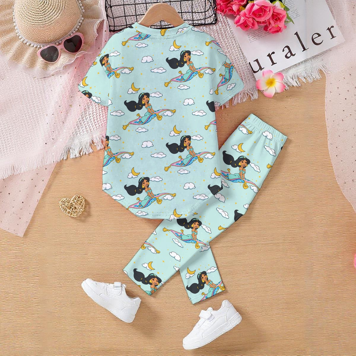 Arabian Nights Kids' Casual Top and Pants Set
