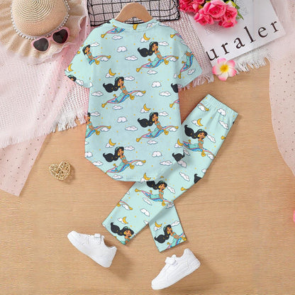 Arabian Nights Kids' Casual Top and Pants Set