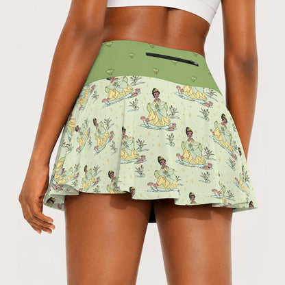 Tia Women's Pleated Athletic Skort