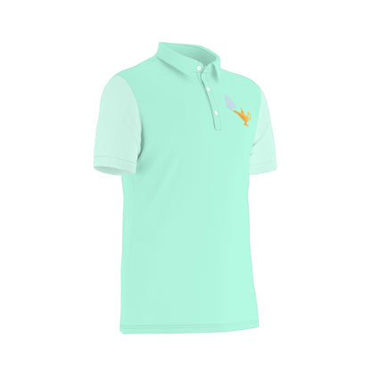 Jasmine Bounding Men's Stretch Collar Polo Shirt