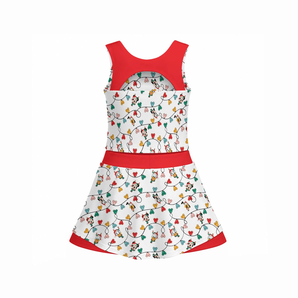 MM Christmas Lights & Friends Women's Sports Tank & Skort Set