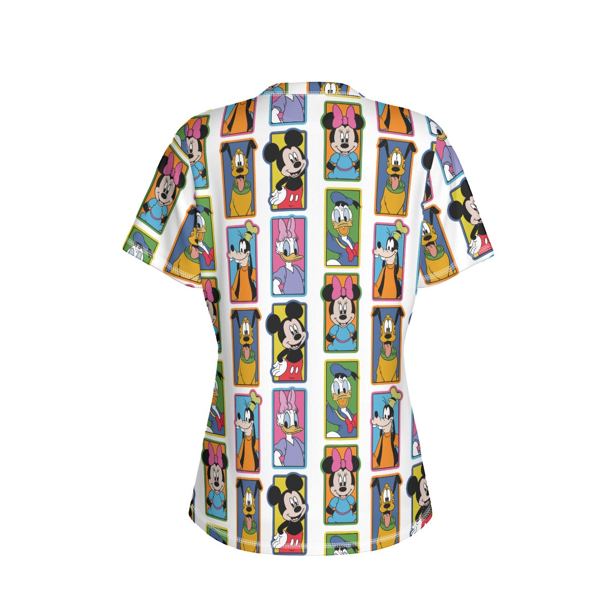 Friends Portrait Women's Round Neck Yoga Top|210GSM