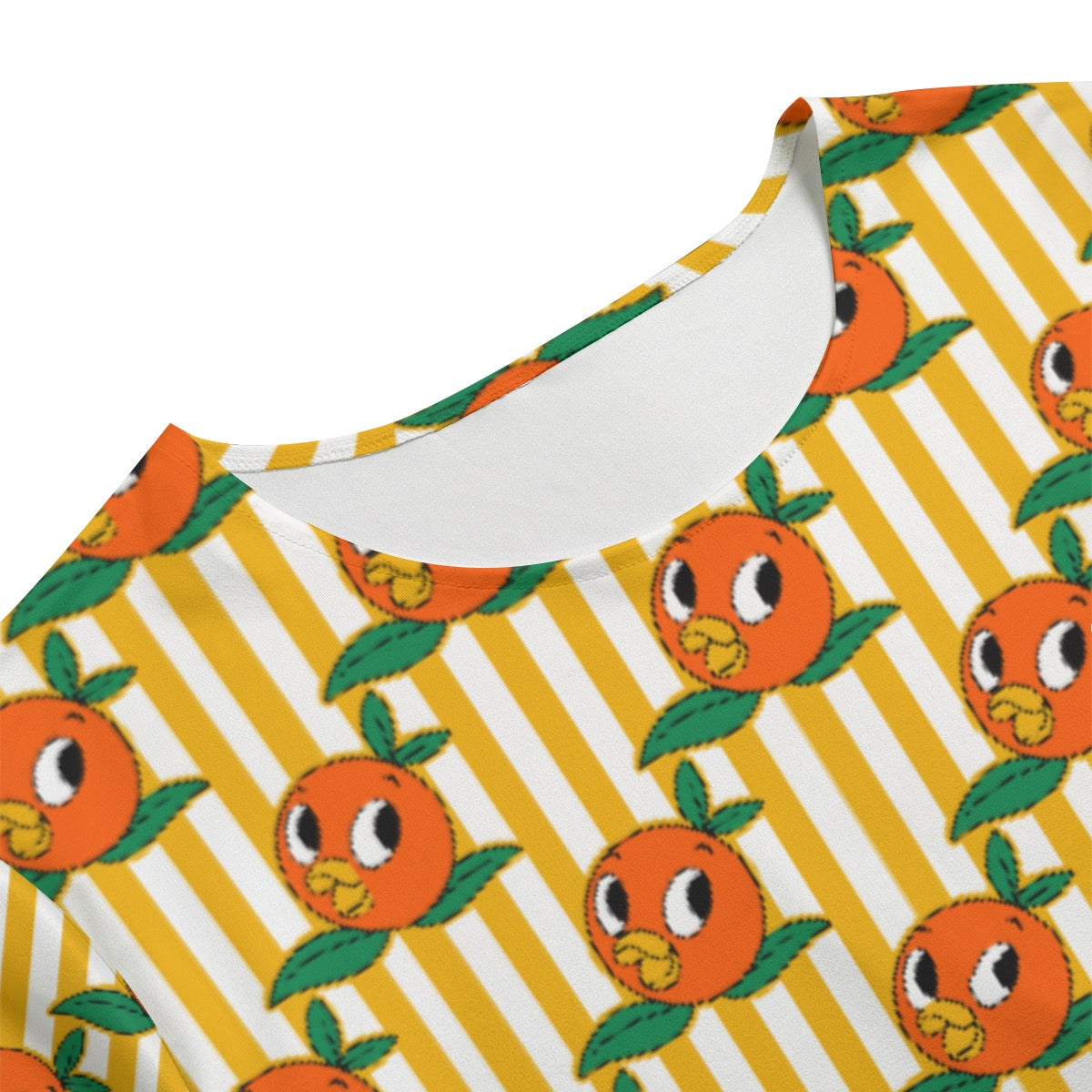 Striped Birdie Women's T-shirt Set With Short Sleeve