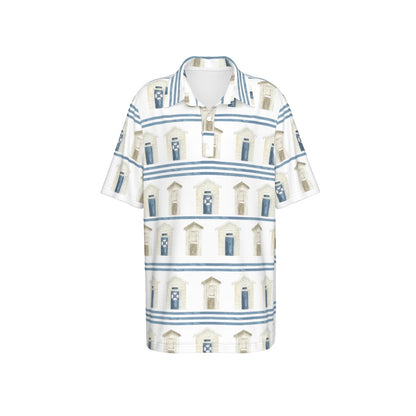 Striped Beach Houses Boy’s Polo Collar Jersey |210GSM