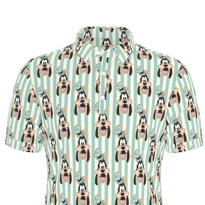 Matching Goof Men's Stretch Collar Polo Shirt