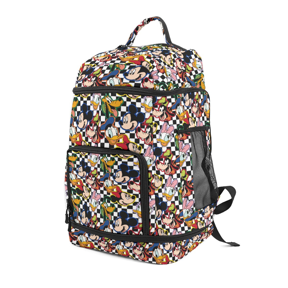 Checkered Friends Multifunctional Backpack