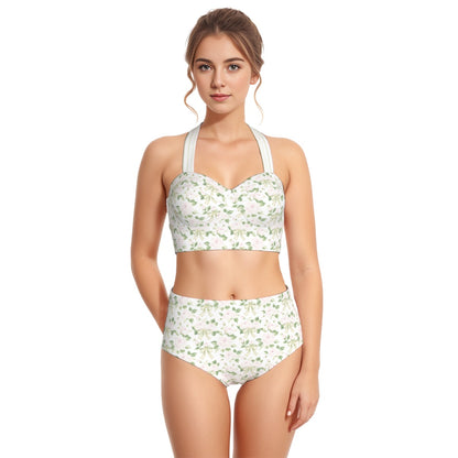 Camilla Women's Swimsuit Set With Halter