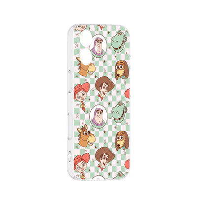 Checkered TS iPhone 17 Series Mobile Phone Case