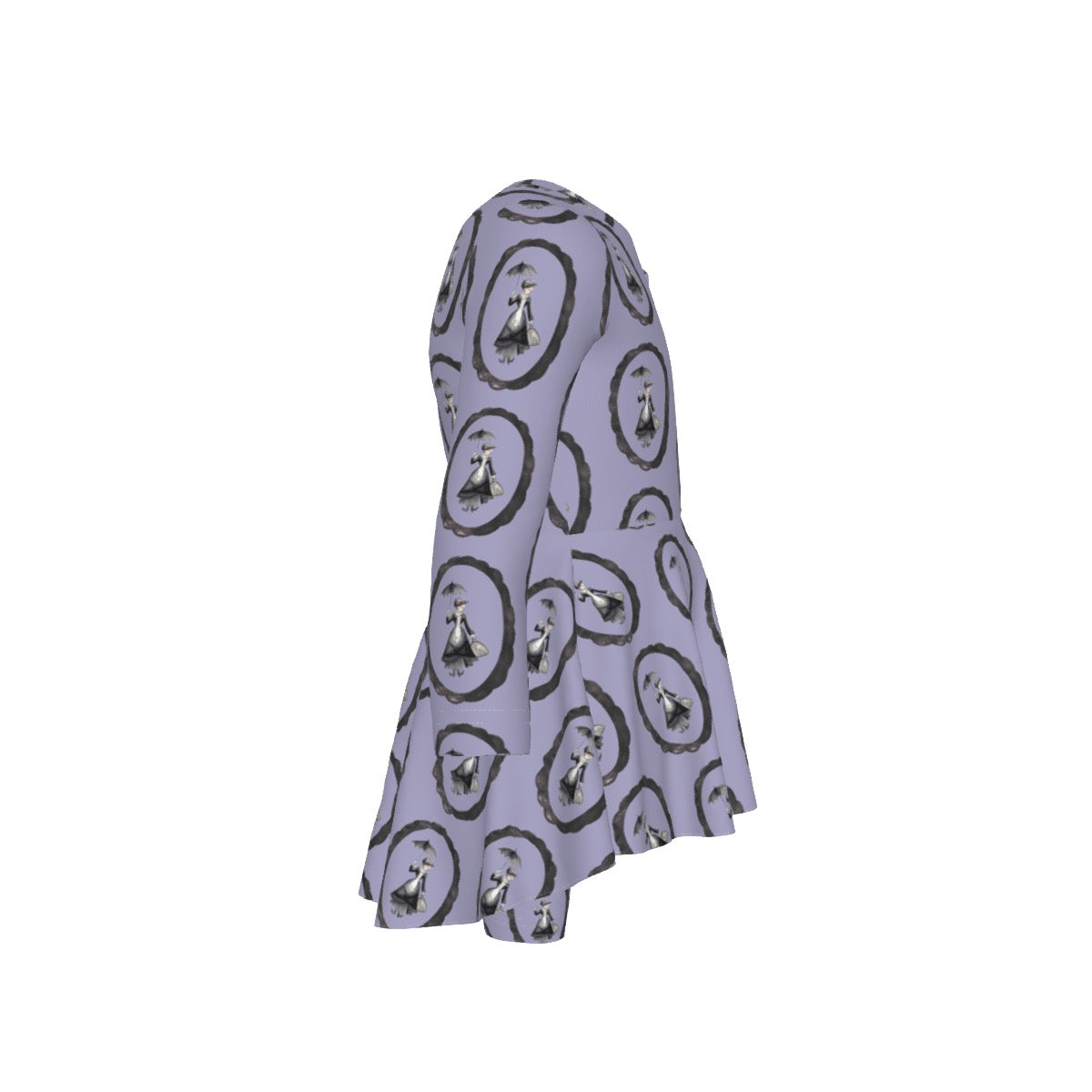Mary Frame Girls LS Pants Set