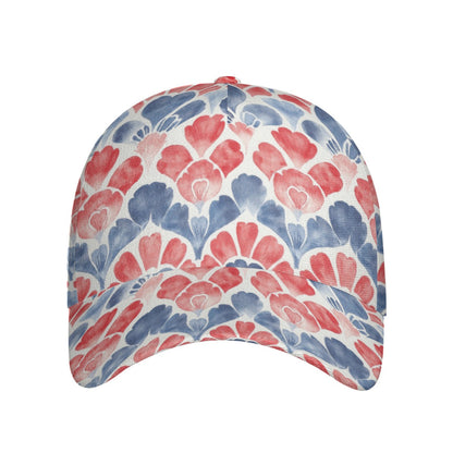 Patriotic Watercolor Cap