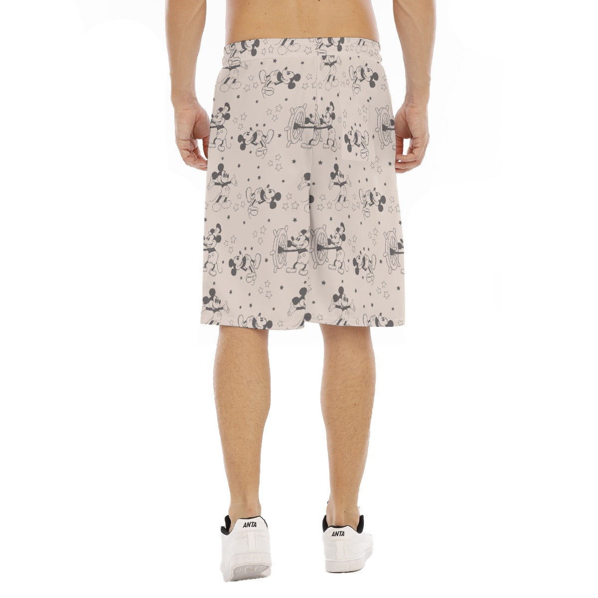 Classic MM Men's Tether Loose Shorts With Pocket