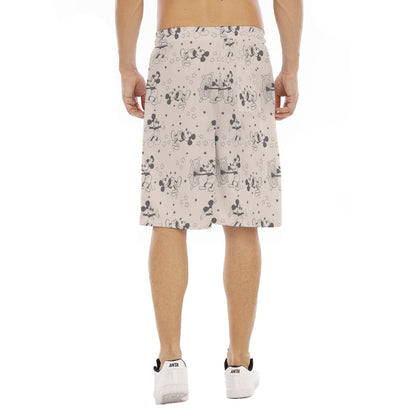 Classic MM Men's Tether Loose Shorts With Pocket
