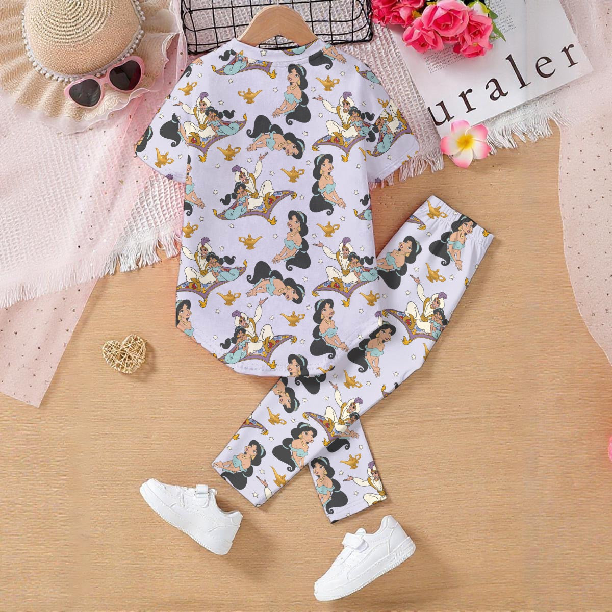 Jasmine Kids' Casual Top and Pants Set