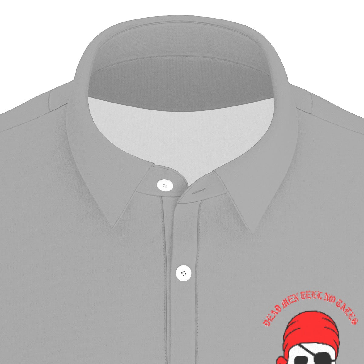 Dead Men Tell No Tales Men's Stretch Collar Polo Shirt