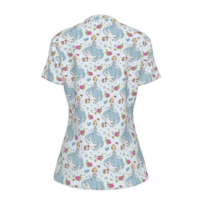 Cindy Women's Round Neck Athletic T-Shirt|210GSM