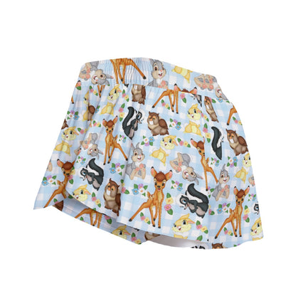 Forest Friends Women's Sport Skorts With Pocket