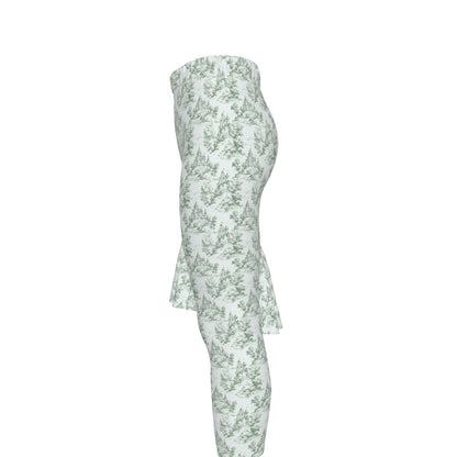 Green Castle Toile Girls LS Pants Set