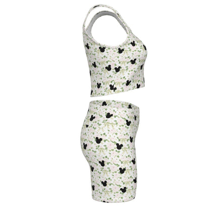 Garden Flower Women's Yoga Set