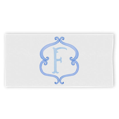 F Monogram Towel