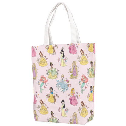 Princess Canvas Bag With Shoulder Strap