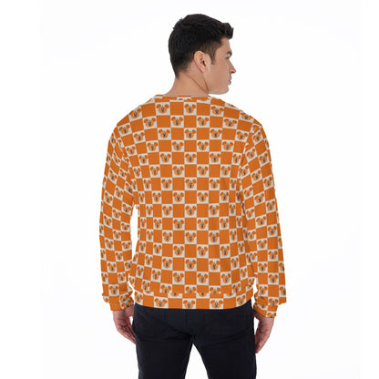 Preppy Pumpkin Men's Sweater