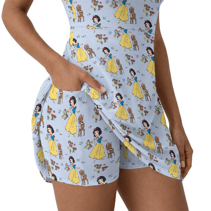 The Fairest One of All Women’s Athletic Dress With Built‑In Shorts